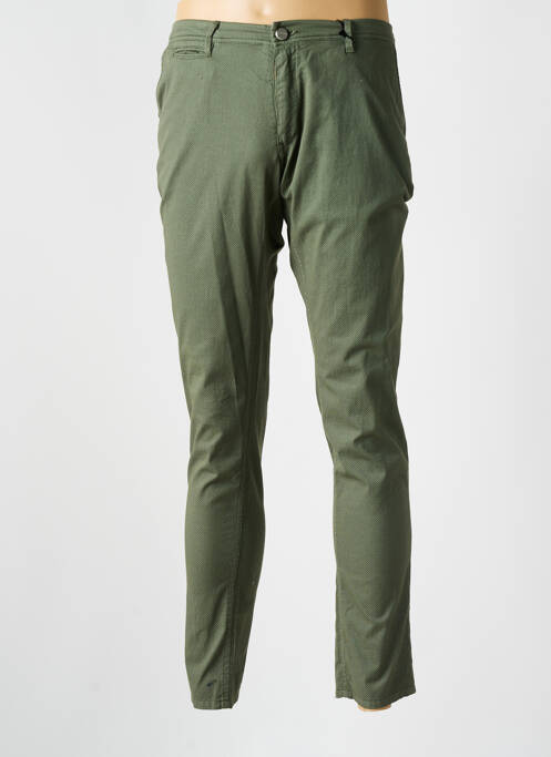 Pantalon slim vert LA CIBLE ROUGE pour homme