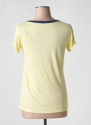T-shirt manches longues manches longues jaune TEDDY SMITH femme