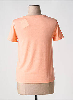 T-shirt sérigraphie manches courtes orange ROXY femme