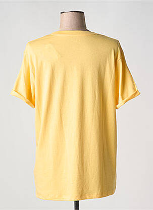 T-shirt coupe droite manches courtes jaune ROXY femme