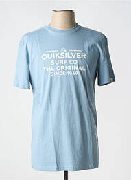 T-shirt coupe cintrée manches courtes bleu QUIKSILVER homme