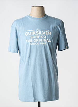 T-shirt coupe cintrée manches courtes bleu QUIKSILVER homme
