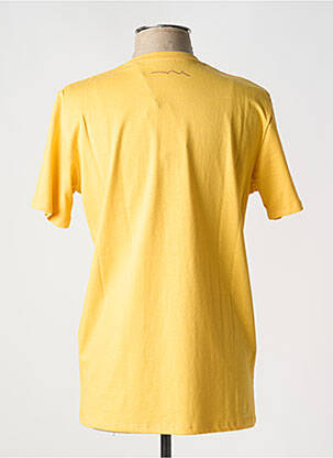 T-shirt coupe cintrée manches courtes jaune TEDDY SMITH homme