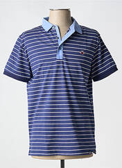 Polo bleu REVER MILE pour homme seconde vue