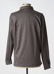 Polo marron REVER MILE pour homme seconde vue