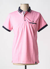 Polo rose REVER MILE pour homme seconde vue