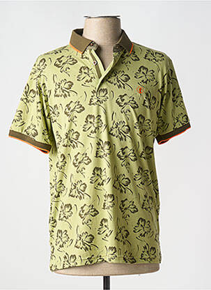Polo vert CORONEL TAPIOCCA pour homme