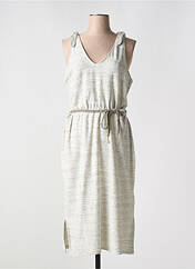 Robe mi-longue beige TEDDY SMITH pour femme seconde vue