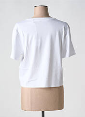 T-shirt blanc TEDDY SMITH pour femme seconde vue