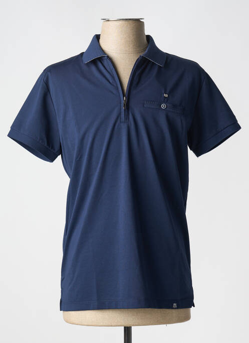 Polo bleu REVER MILE pour homme