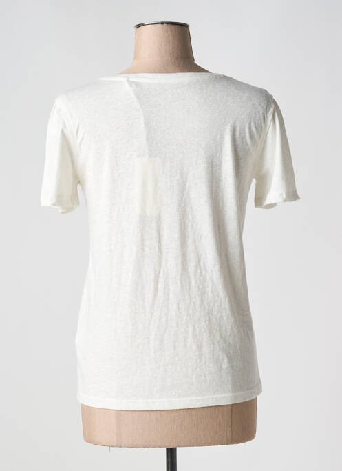 T-shirt beige TEDDY SMITH femme