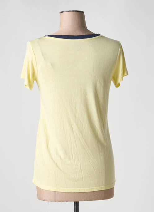 T-shirt jaune TEDDY SMITH pour femme