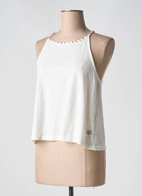 T-shirt beige TEDDY SMITH pour fille