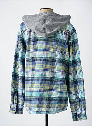 Veste casual coupe droite bleu QUIKSILVER homme