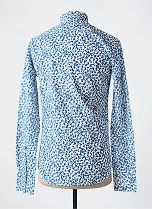 Chemise manches longues manches longues bleu LA CIBLE ROUGE homme