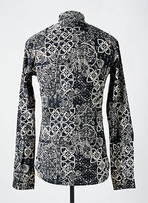 Chemise manches longues manches longues noir LA CIBLE ROUGE homme