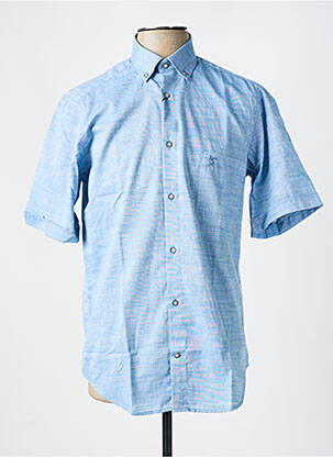 Chemise manches courtes poches bleu BANDE ORIGINALE homme