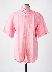 Chemise manches courtes rose BANDE ORIGINALE pour homme seconde vue