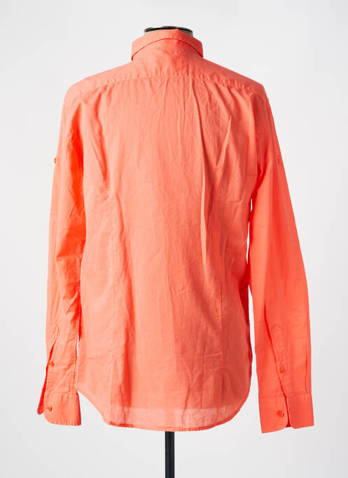 Chemise manches longues manches longues orange LA CIBLE ROUGE homme