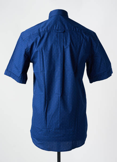 Chemise manches courtes poches bleu BANDE ORIGINALE homme