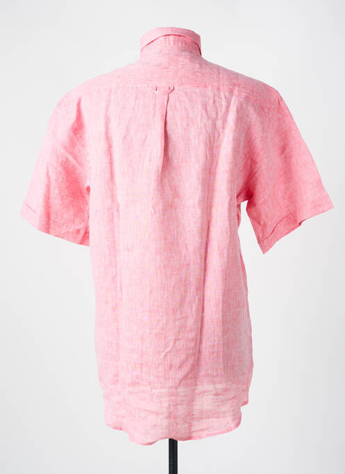 Chemise manches courtes rose BANDE ORIGINALE pour homme