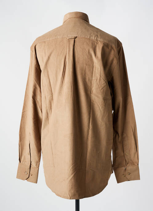 Chemise manches longues marron BANDE ORIGINALE pour homme