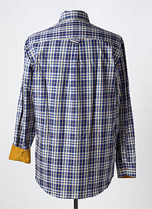 Chemise manches longues poches bleu BANDE ORIGINALE homme