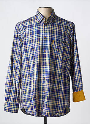 Chemise manches longues bleu BANDE ORIGINALE pour homme