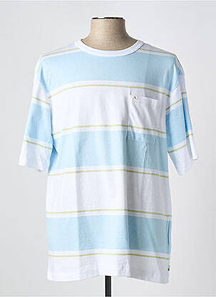 T-shirt bleu QUIKSILVER pour homme