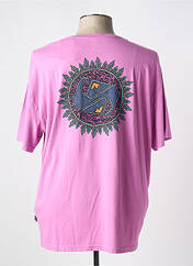 T-shirt violet QUIKSILVER pour homme seconde vue