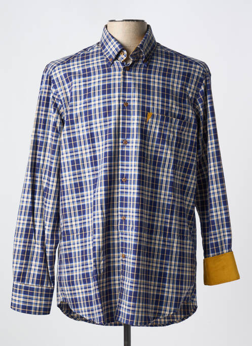 Chemise manches longues bleu BANDE ORIGINALE pour homme