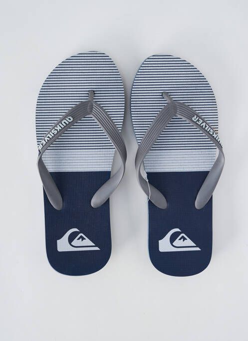 Tongs bleu QUICKSILVER pour homme