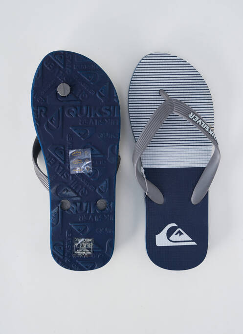 Tongs bleu QUICKSILVER pour homme