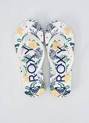 Tongs blanc ROXY pour femme seconde vue