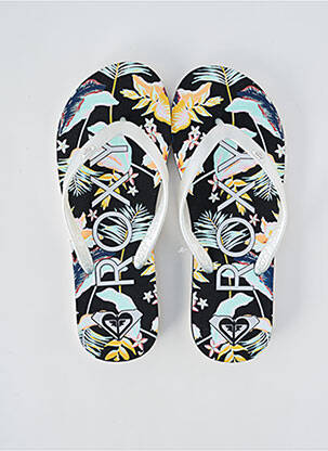 Tongs argent ROXY pour femme