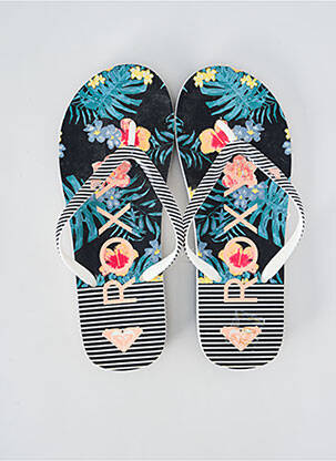 Tongs noir ROXY pour femme