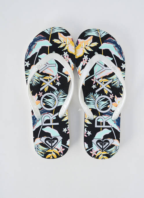 Tongs argent ROXY pour femme