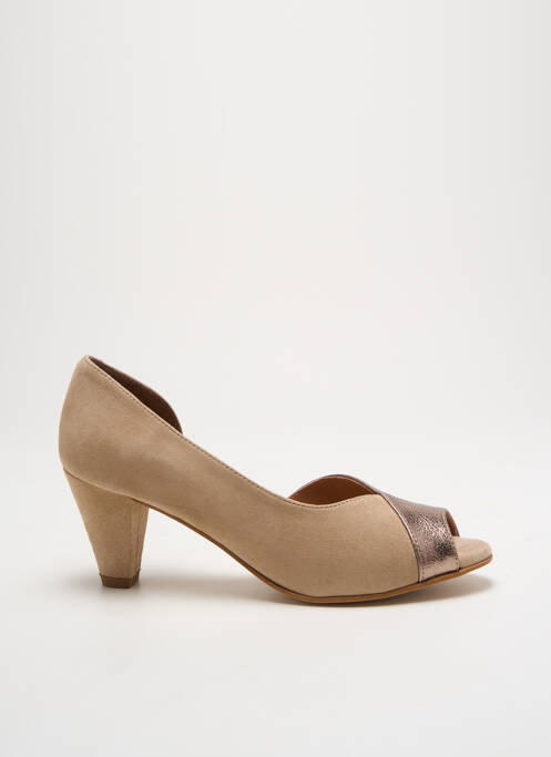 Escarpins marron O'.. pour femme