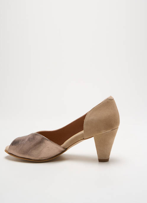 Escarpins marron O'.. pour femme