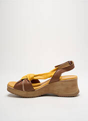 Sandales/Nu pieds jaune DORKING pour femme seconde vue