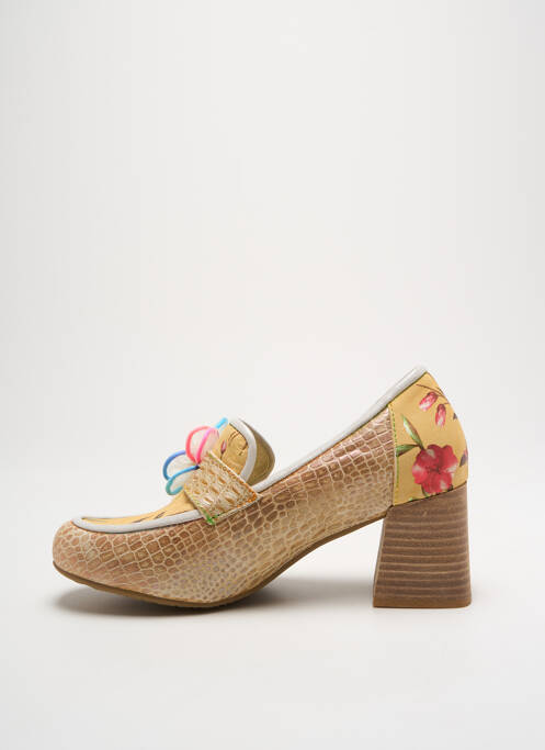 Mocassins beige LAURA VITA pour femme