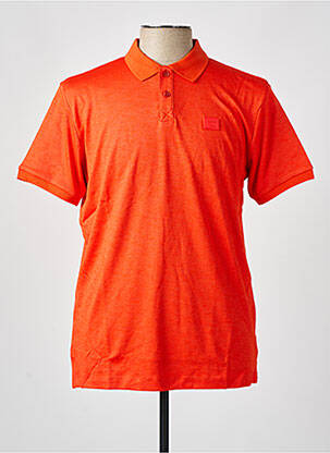 Polo coupe cintrée manches courtes orange CAMBERABERO homme