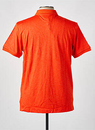 Polo coupe cintrée manches courtes orange CAMBERABERO homme