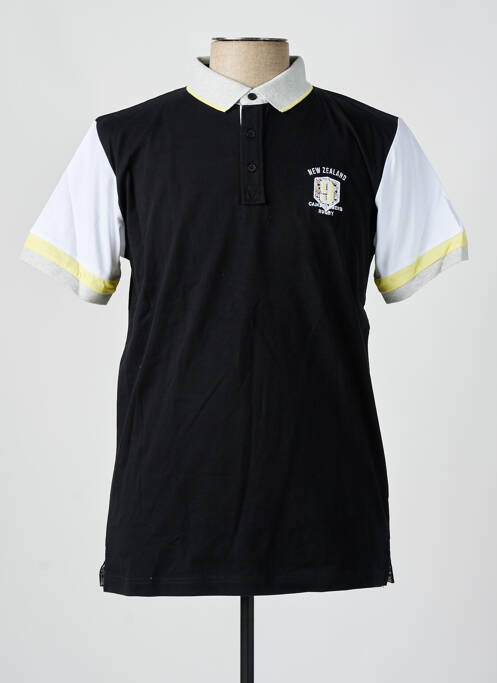 Polo noir CAMBERABERO pour homme