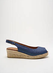 Espadrilles bleu LA MAISON DE L'ESPADRILLE pour femme seconde vue