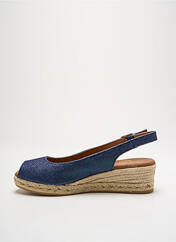 Espadrilles bleu LA MAISON DE L'ESPADRILLE pour femme seconde vue