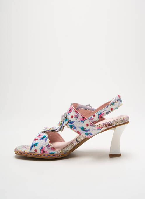 Sandales/Nu pieds blanc LAURA VITA pour femme