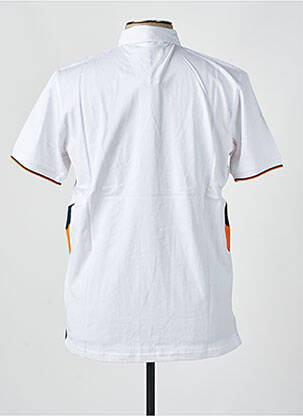 Polo coupe cintrée manches courtes blanc CAMBERABERO homme