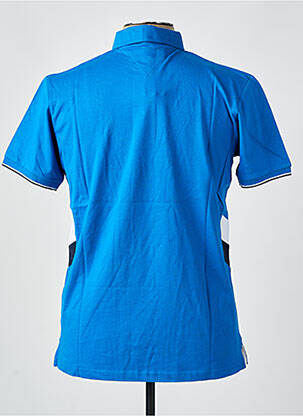 Polo coupe droite manches courtes bleu CAMBERABERO homme