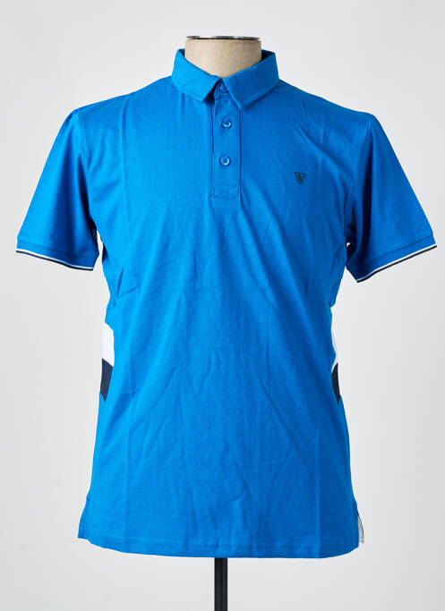 Polo bleu CAMBERABERO pour homme